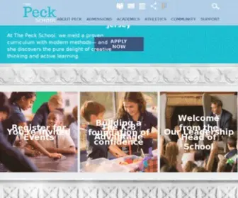 Peckschool.org(The Peck School) Screenshot