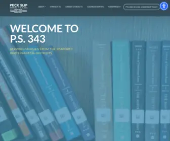 Peckslip.org(Peck Slip School P.S) Screenshot