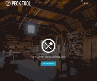 Pecktool.com(Woodworking tools) Screenshot