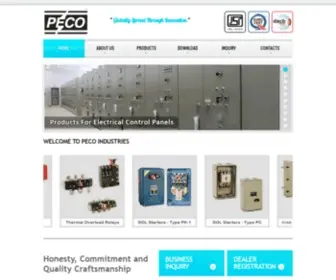 Pecoindustries.com(Peco Industries) Screenshot