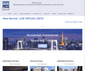 Pecsrealty.com(PECS Co) Screenshot