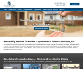 Pectg.com(Remodeling Services for Multifamily Homes & Apartments in Athens & Norcross) Screenshot