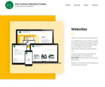 Pectopah.com(Pectopah Productions Inc) Screenshot