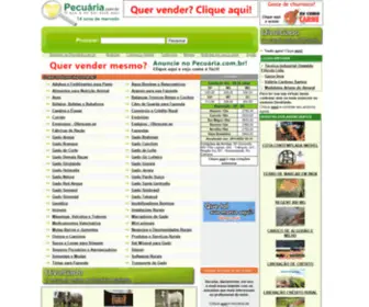 Pecuaria.com.br(PECUÁRIA.COM.BR) Screenshot