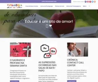 Pedagogiaaopedaletra.com.br(Pedagogia ao Pé da Letra Pedagogia ao Pé da Letra) Screenshot