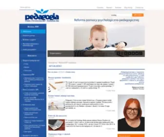 Pedagogia.pl(Pomoc psychologiczno) Screenshot