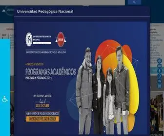 Pedagogica.edu.co(Universidad Pedagógica Nacional) Screenshot