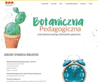 Pedagogiczna.edu.pl(Biblioteka) Screenshot