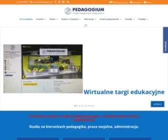 Pedagogium.pl(Pedagogium WSNS) Screenshot