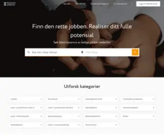 Pedagogjobb.no(Hjelper arbeidsgivere å tiltrekke seg de riktige medarbeiderne) Screenshot