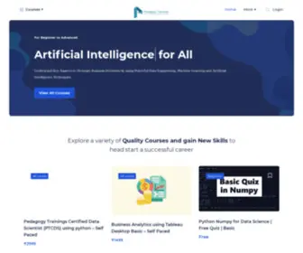 Pedagogytrainings.com(Pedagogy Trainings and Consultancy Services) Screenshot