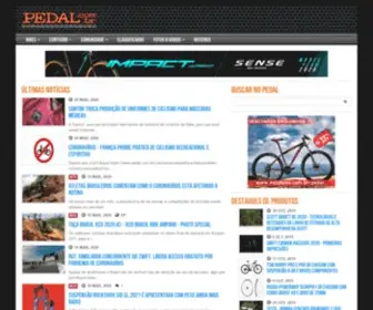 Pedal.com.br(O portal brasileiro sobre bicicletas) Screenshot
