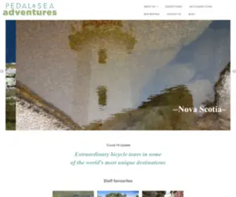 Pedalandseaadventures.com(Pedal and Sea Adventures) Screenshot