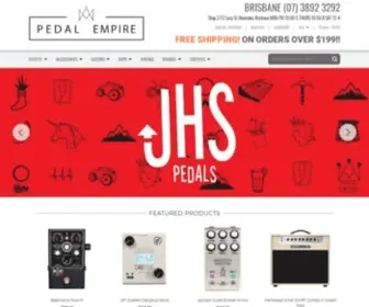 Pedalempire.com.au(Pedal Empire) Screenshot