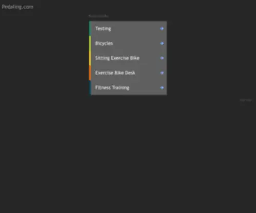 Pedaling.com(Pedaling) Screenshot