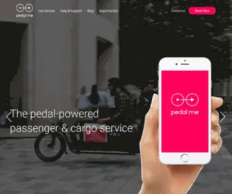 Pedalme.co.uk(Pedal Me) Screenshot