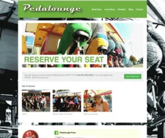Pedalounge.com(Portland) Screenshot