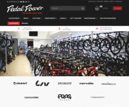 Pedalpower.org.uk(Pedal) Screenshot