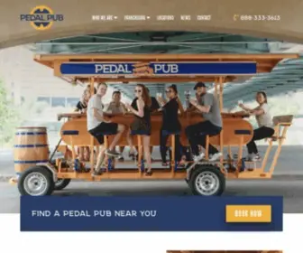 Pedalpub.com(Pedal Pub) Screenshot