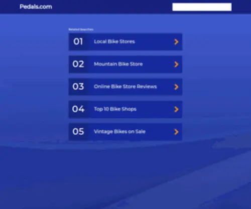 Pedals.com(Venture) Screenshot