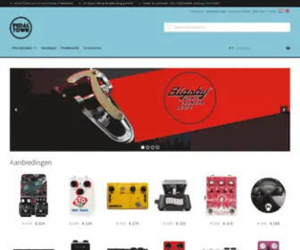 Pedaltown.nl(Gitaar effecten en effectpedalen voor gitaristen) Screenshot