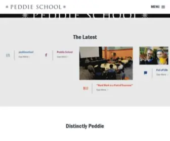 Peddie.org(The Peddie School) Screenshot