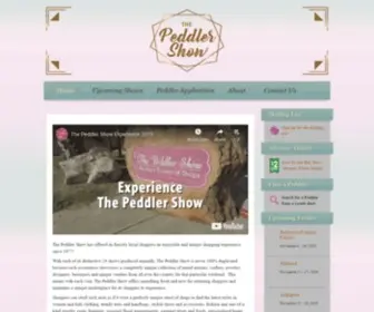 Peddlershow.com(The Peddler Show) Screenshot