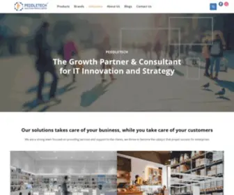 Peddletech.com(Peddletech Pos Machine Solution) Screenshot