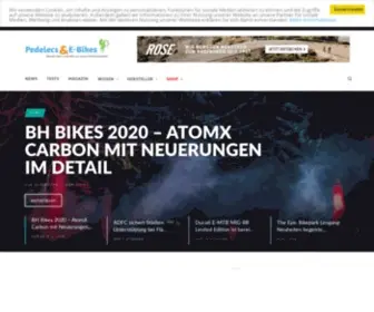 Pedelec-Elektro-Fahrrad.de(Aktuelle News und Infos zu Pedelecs und E) Screenshot
