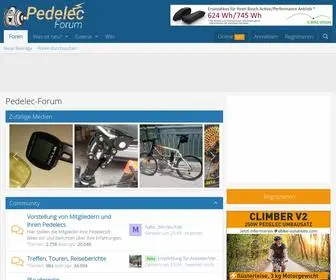 PedelecForum.de(Pedelec-Forum) Screenshot