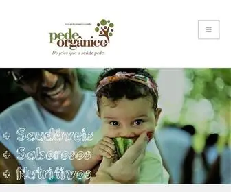 Pedeorganico.com.br(Pede Orgânico) Screenshot