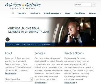 Pedersenandpartners.com(Pedersen & Partners) Screenshot