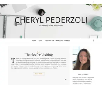 Pederzoli.com(B2B Marketing Speaker and Consultant) Screenshot