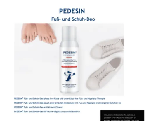 Pedesin.de(PEDESIN-N Schuhspray) Screenshot