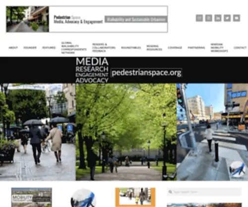 Pedestrianspace.org(Pedestrian Space) Screenshot