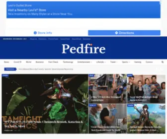 Pedfire.com(Pedfire) Screenshot