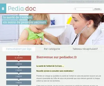 Pediadoc.fr(Pediadoc) Screenshot