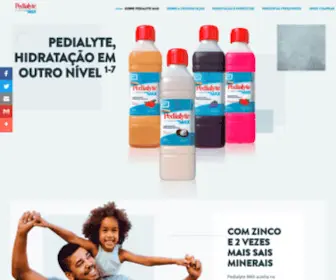 Pedialyte.com.br(Sobre Pedialyte) Screenshot