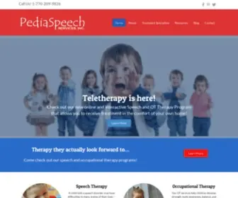 Pediaspeech.com(PediaSpeech Services) Screenshot