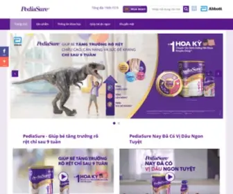 Pediasure.com.vn(Việt) Screenshot