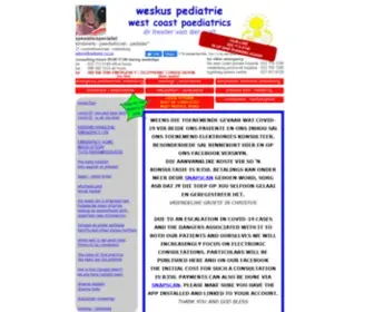 Pediater.co.za(Paediatrician) Screenshot