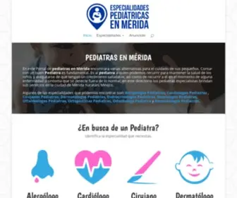 Pediatrasenmerida.com(Pediatras en Mérida) Screenshot