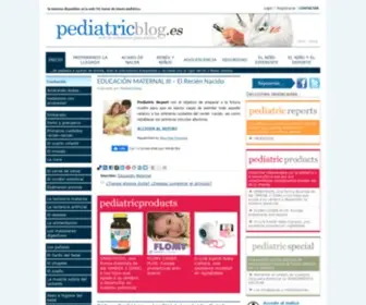 Pediatricblog.es(Pediatría de referencia para padres de la mano del Dr) Screenshot
