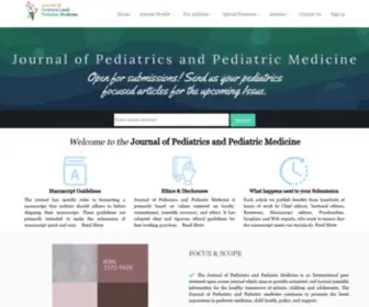 PediatricsresearchJournal.com(Journal of Pediatrics) Screenshot