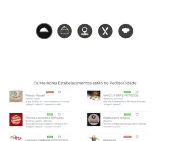 Pedidocidade.com.br(Delivery On) Screenshot