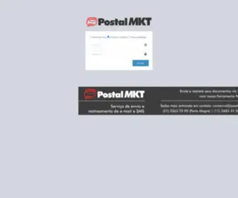 Pedidospostalmkt.com.br(Area do Cliente) Screenshot