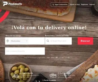 Pedidosya.com.uy(Delivery Online) Screenshot