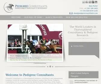 Pedigreeconsultants.com(Pedigree Consultants) Screenshot