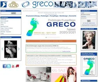 Peditech.ch(Greco) Screenshot