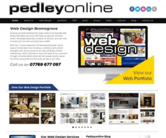 Pedleyonline.co.uk(Web Design Company) Screenshot